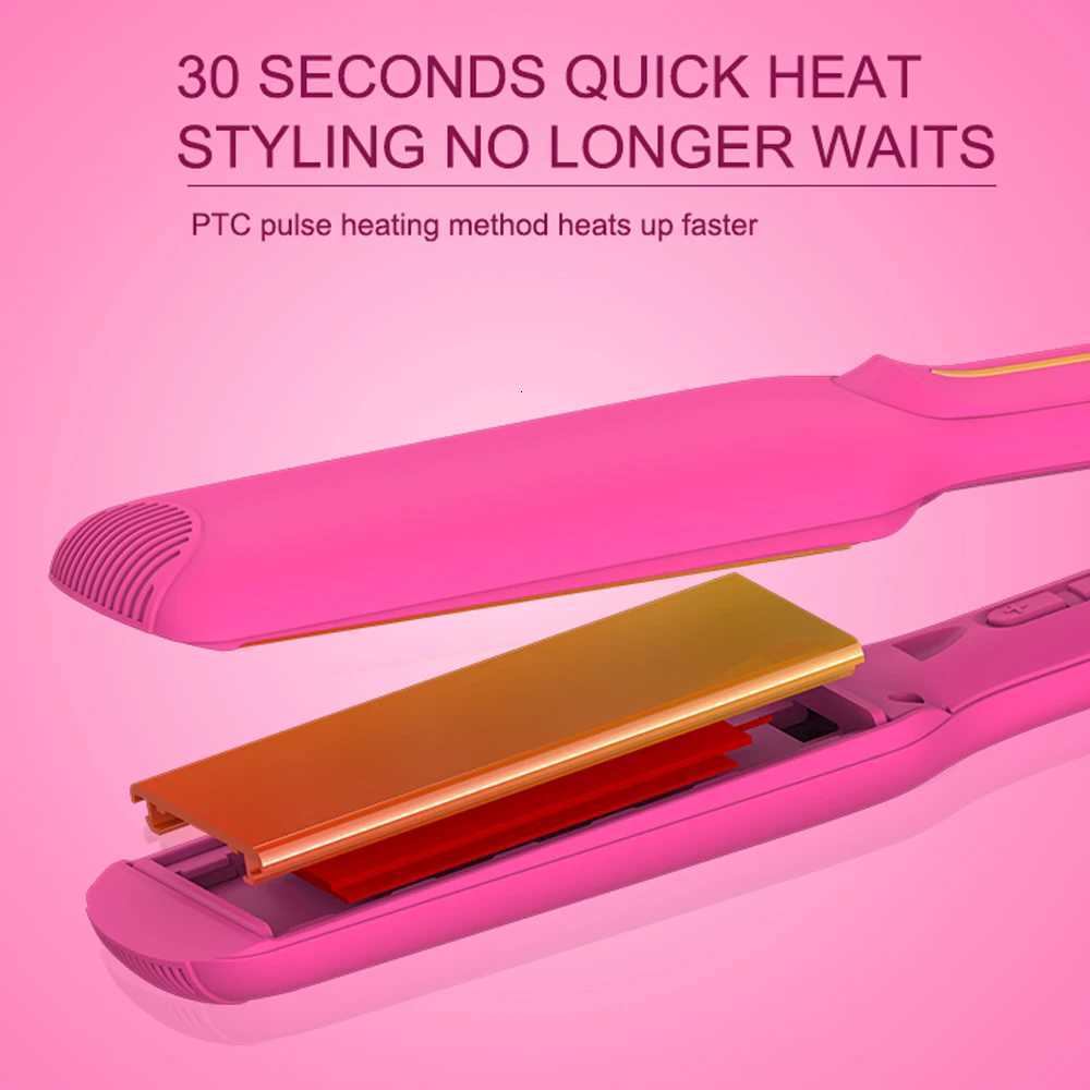 Factory Direct Supply Hot Selling Personal Care Beauty Appliances MCH LCD Display Infrared Hair StraightenerT251129