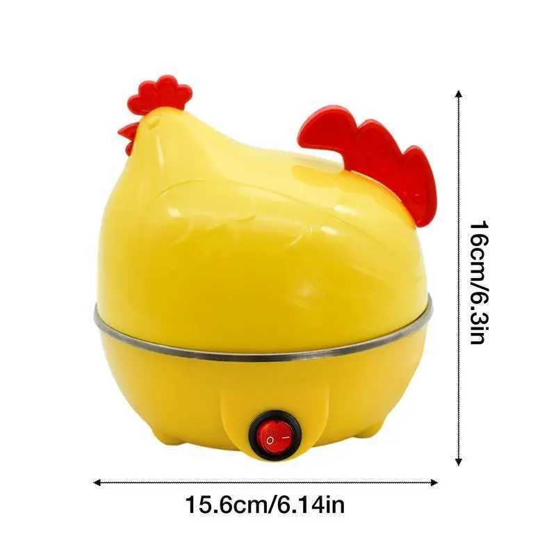 Home Kitchen Cooking Tool 7-Egg Capacity Egg Cooker Chicken Shaped Egg Boiler Eggs Steamer Appliance Utensil C251129