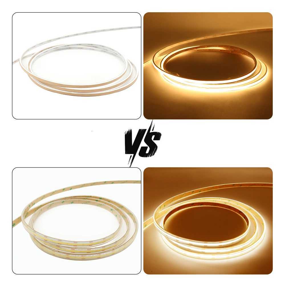 IP68 Waterproof COB Strip Light 5MM 8MM Outdoor LED Strip Flexible Ribbon LED Tape 3000K 4000K 6000K 12/24V Garden LED Strip M251129