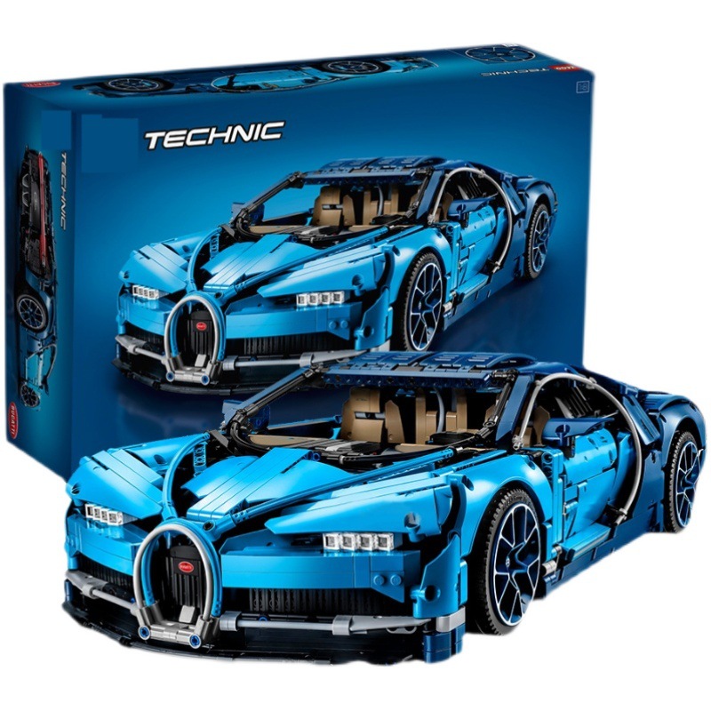 decoration Stock 4031Pcs Chirons Compatible 95968Super Sports Racing Car Building Blocks Set Toys for Kid Bricks Gift