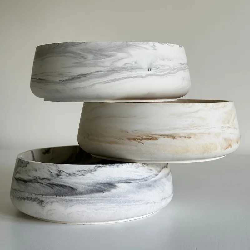 Bowl Shaped Candle Cup Silicone Molds DIY Gypsum Concrete Storage Tray Decorative Ornament Resin Mold Home Handicrafts Casting Y251129