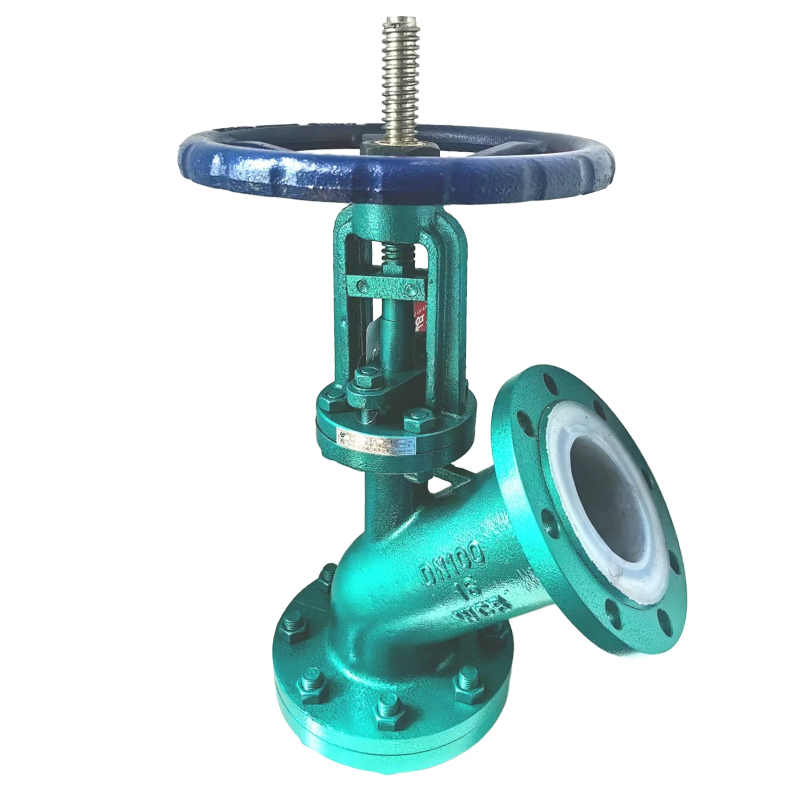 Heavy-Duty Hand Wheel Lift Display Fluoropolymer Discharge Valve