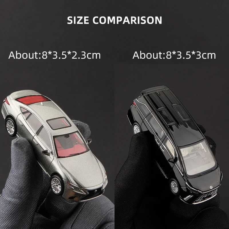 Massdi 164 LEXUS LM LC LS 500h Car Model Alloy Miniature Diecast Vehicles Toy Collection J251129