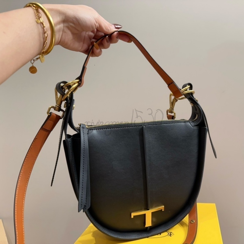 Half moon shoulder Shoulder Bags Classic Wallet Ladies Leather Handbag designer purse beach bag bags French fries bucket tod