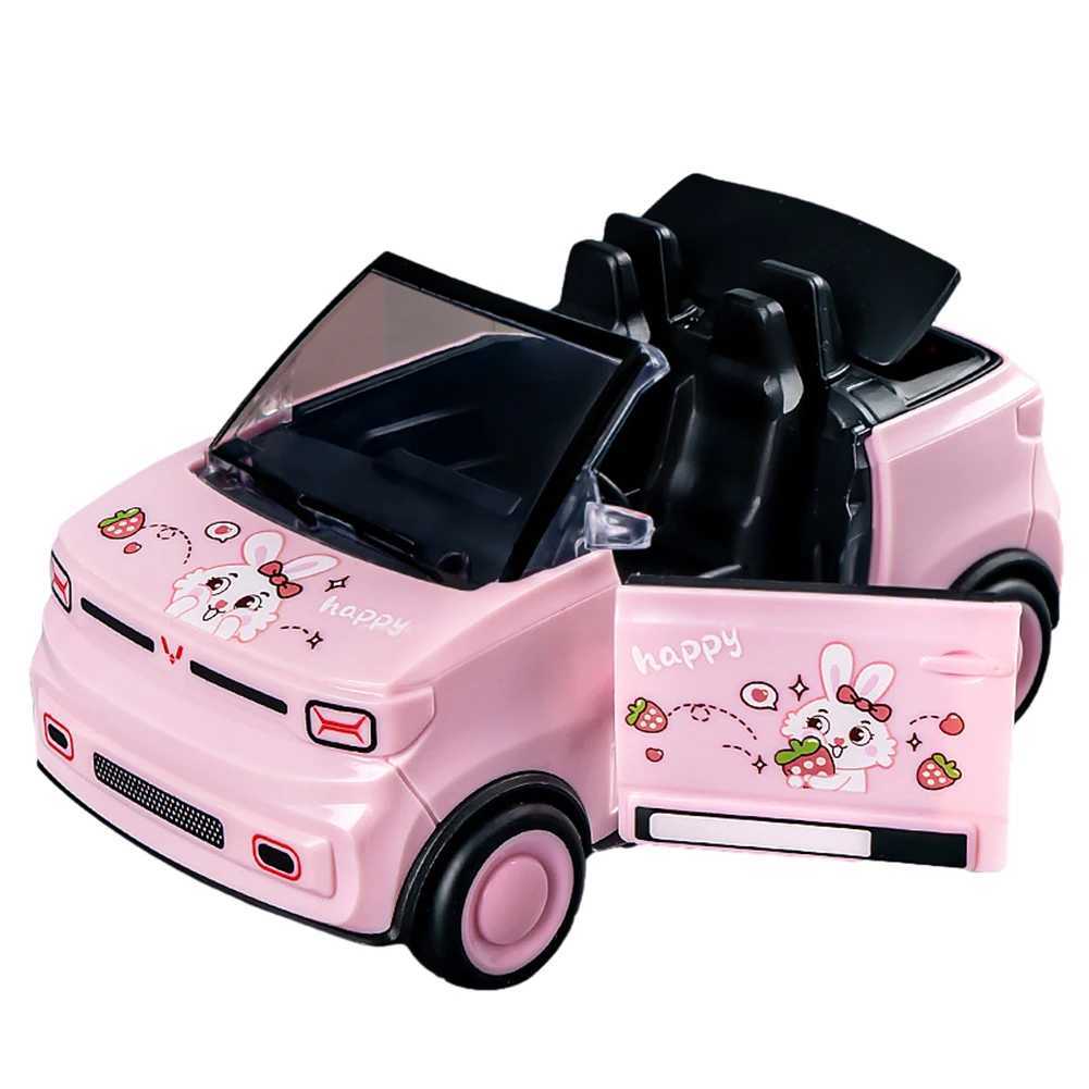 Mini Childs Toy Automobile with Openable Doors Simulation Car Toy Double-Sided Inertance Convertible Gifts for Boys Girls J251129