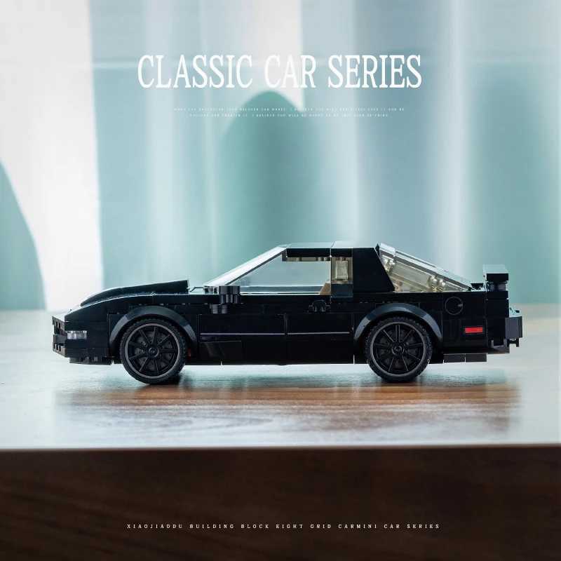 Super Sport Car Building Model City JDM Classic Racing Vehicle Building Blocks 124 Super Racers Bricks Gifts for Boys Adult J251129