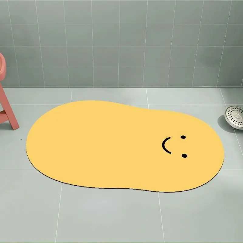 Bathro door absorbent floor mat foot mat household toilet soft diat d toilet quick drying non-slip mat H251129