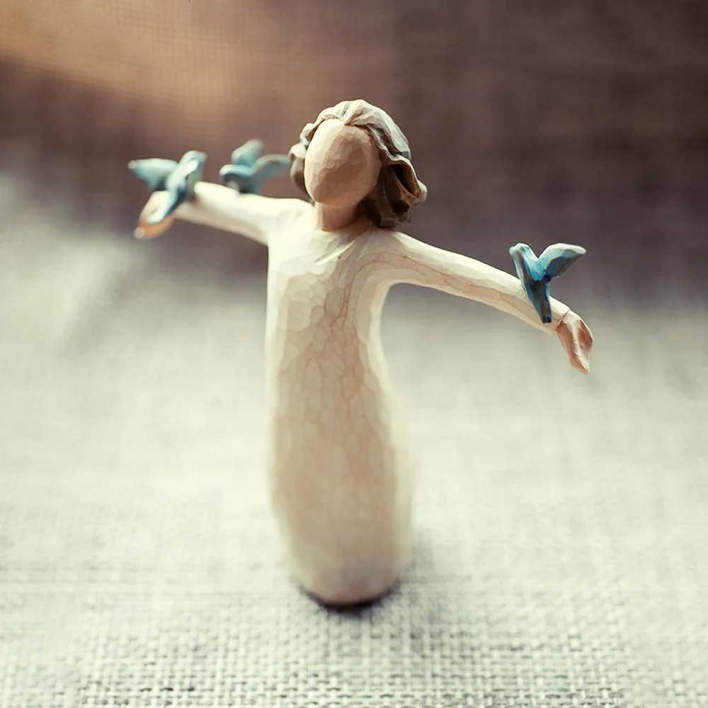 Bird and man Christmas wedding Bible Thanksgiving anniversary gift decorations family gift scptures and decorations H251129