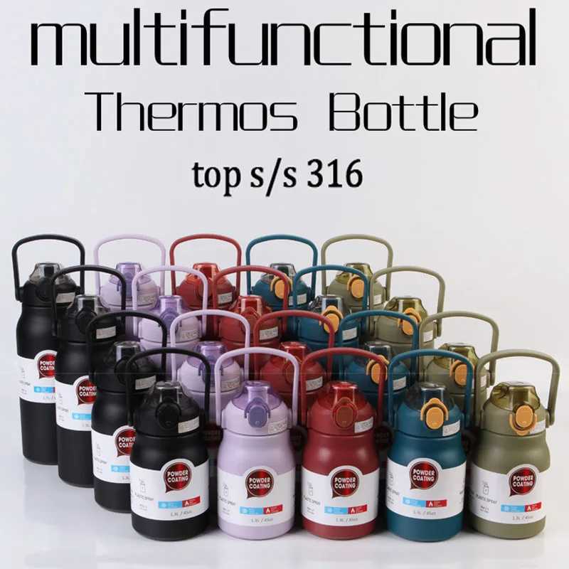 13L/17L Large Capacity Bottle Stainless Steel Thermal Thermo Water Portable Vacuum Mug Thermos Insulated Cup Tumbler S251128 W260226