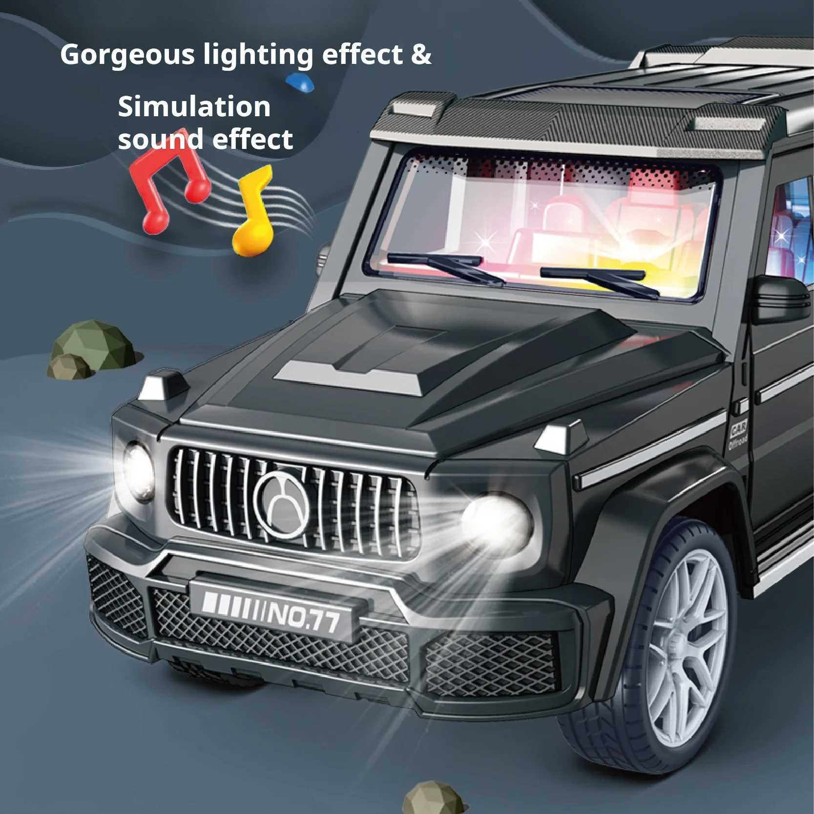132 Simulation Plastic Car Toy Car Model Luminous Inertia Toy Die Casting Car Model Children Toy New Year Gift J251129