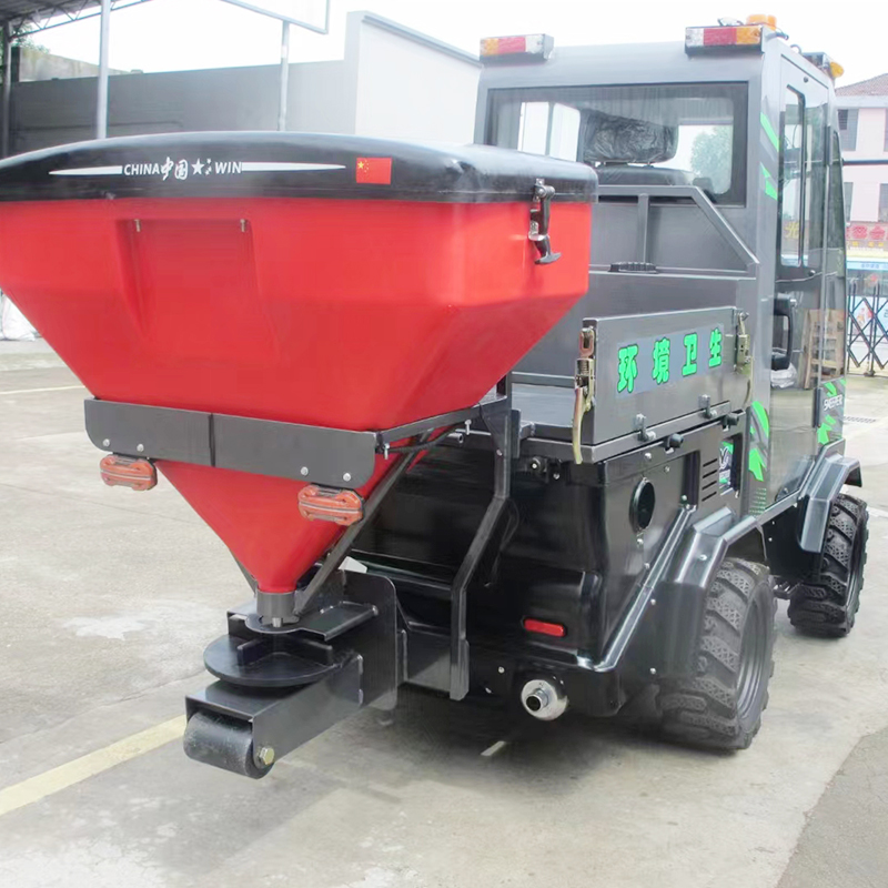 Self-Contained Snow Thrower - Automated Throwing And Removal System