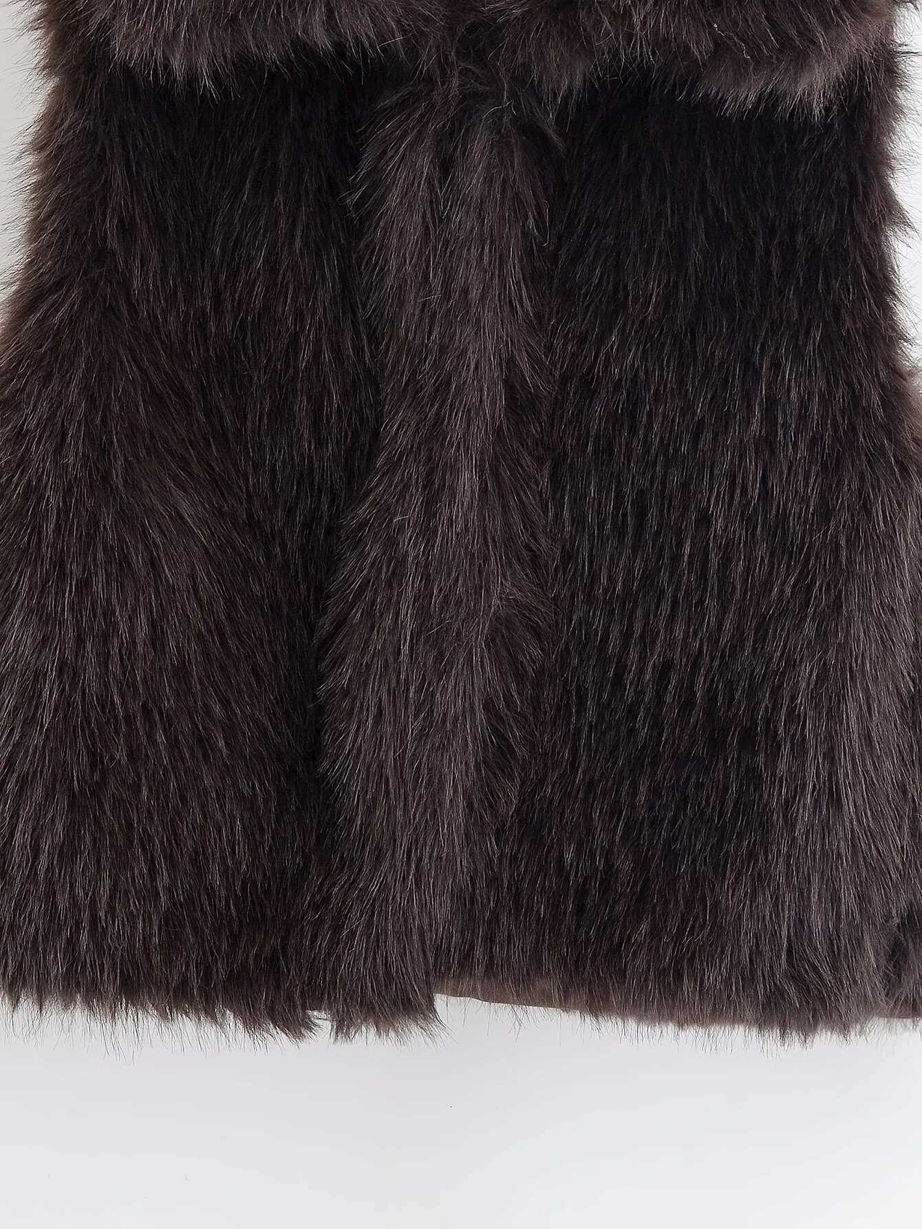 European and American Style Autumn/Winter New Arrival Short Thicker Fur-Like Vest for Women Sleeveless Cape Thick BlazerT251129