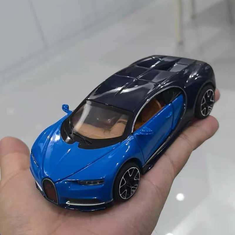 132 Bugatti Chiron Sports Car Metal Toy Alloy Car Diecasts Toy Vehicles Car Model Sound and Light Model For Children J251129