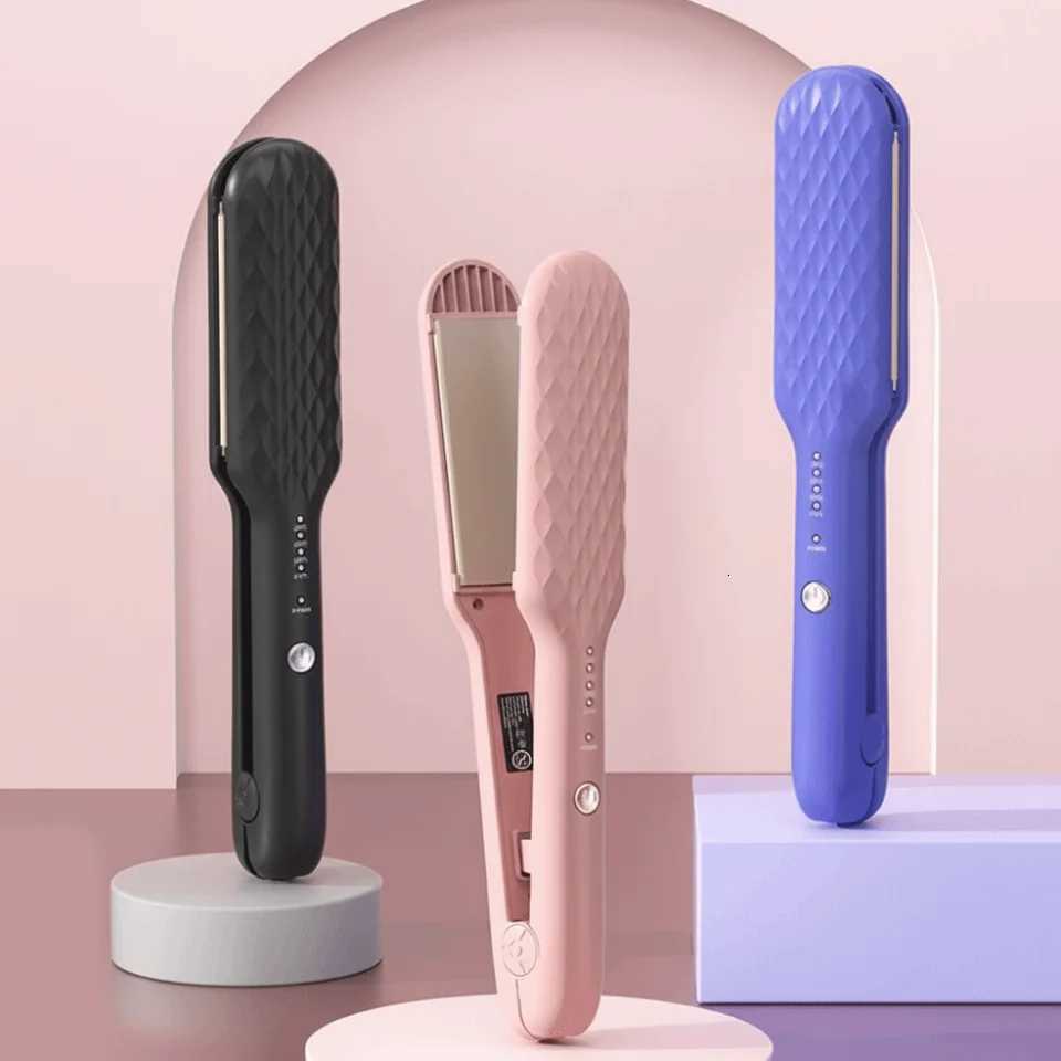Quick Heat Hair Straightener Intelligent Portable Hair Crimper Iron Temperature Control Styling Tool Daily Hair CareT251129
