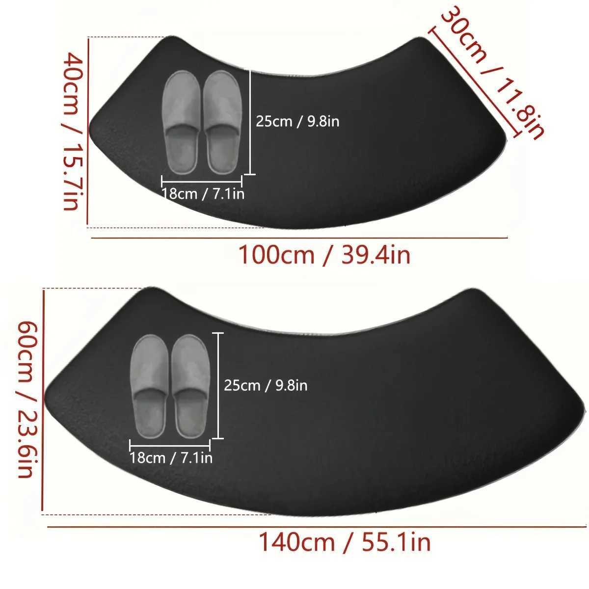 Diat d bathro printed floor mats bathtub side non-slip foot mats dirt-resistant toilet mats door absorbent mats H251129