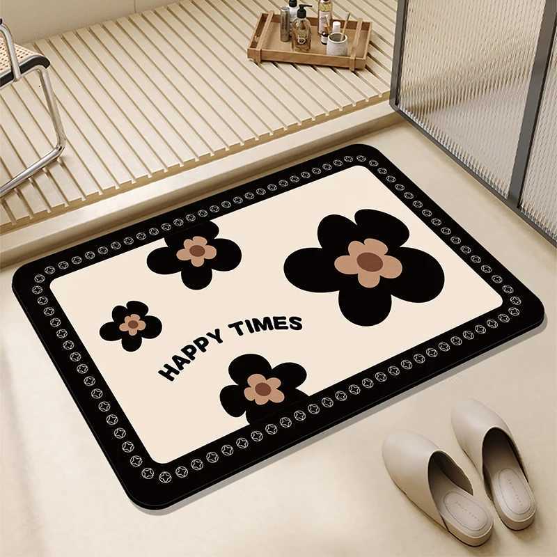 light luxury diat d floor mat bathro toilet door water absorption non-slip foot mat entry door mat H251129