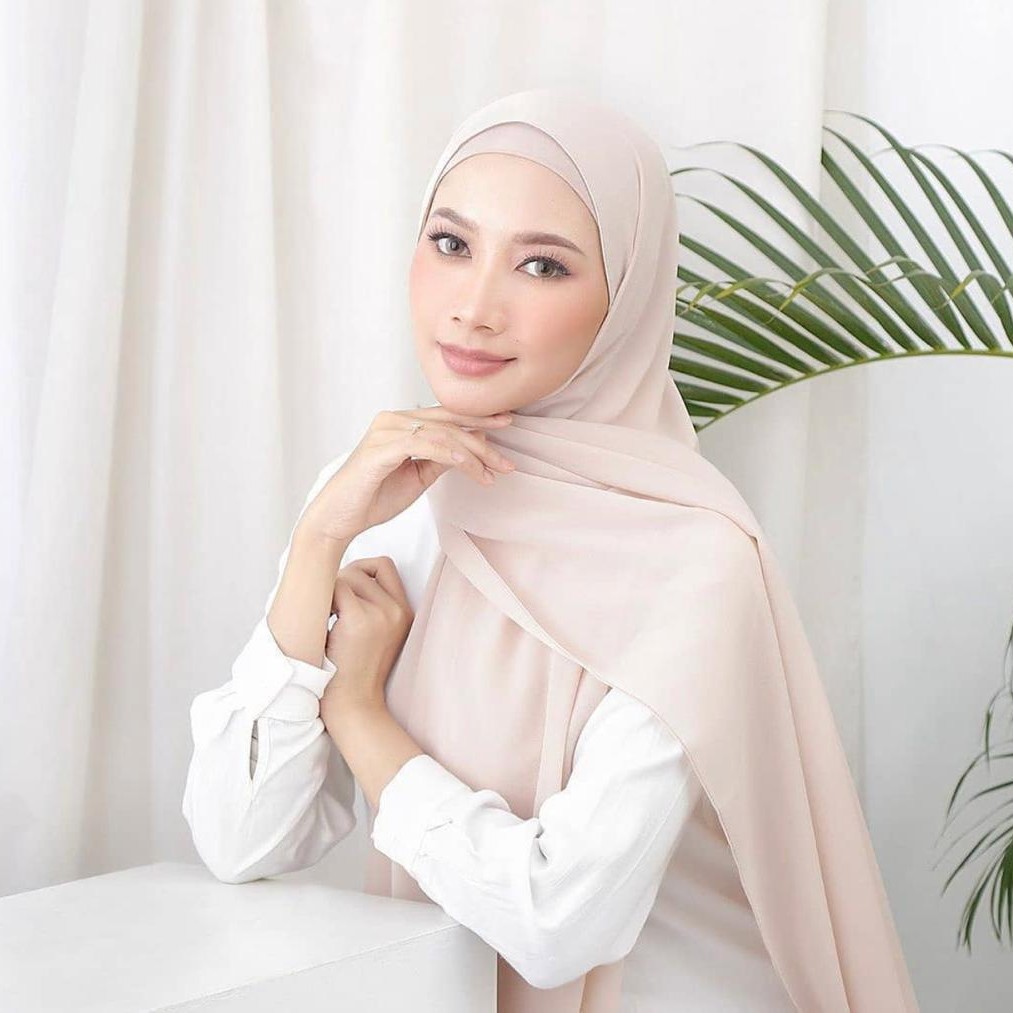 K564 Cross-border new solid color chiffon ladies long scarf scarf headscarf comfortable breathable spot wholesale