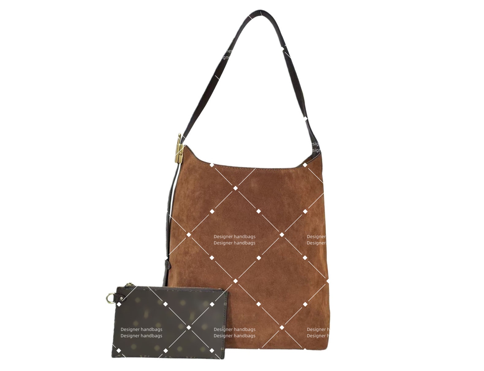 Elegant Cowhide Tote Featuring Adjustable Buckle Straps and Spacious Interior