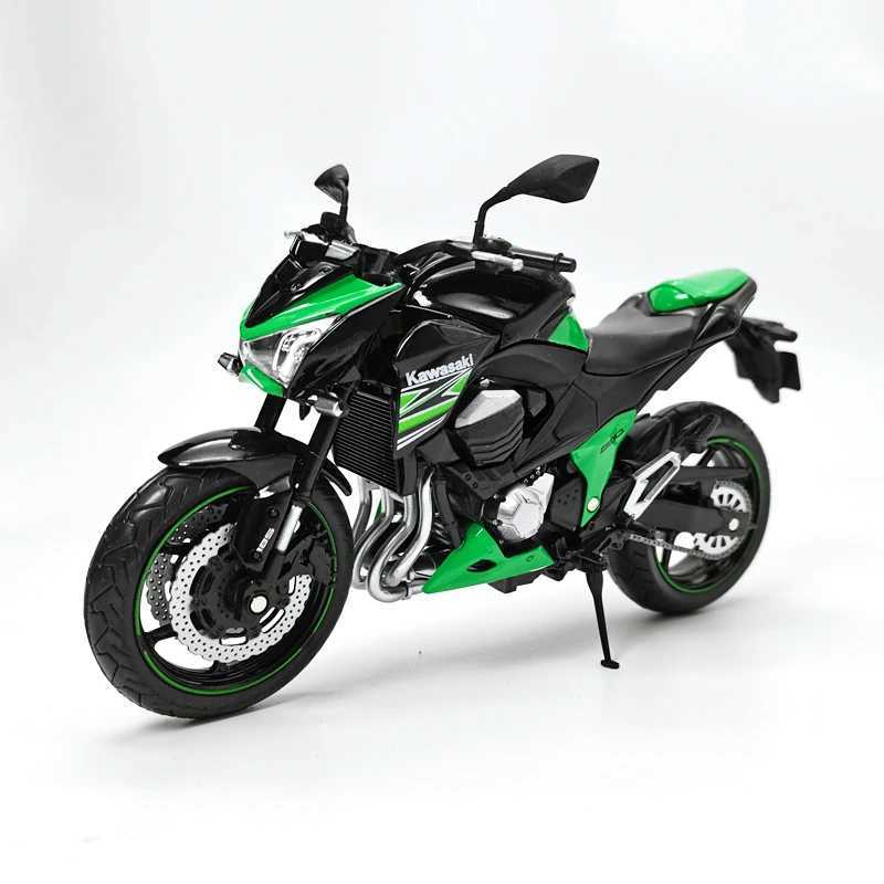1/12 Kawasaki Ninja Z800 Alloy Racing Cross-country Motorcycle Model Simulation Metal Toy Street Motorcycle Model Childrens Gift J251129
