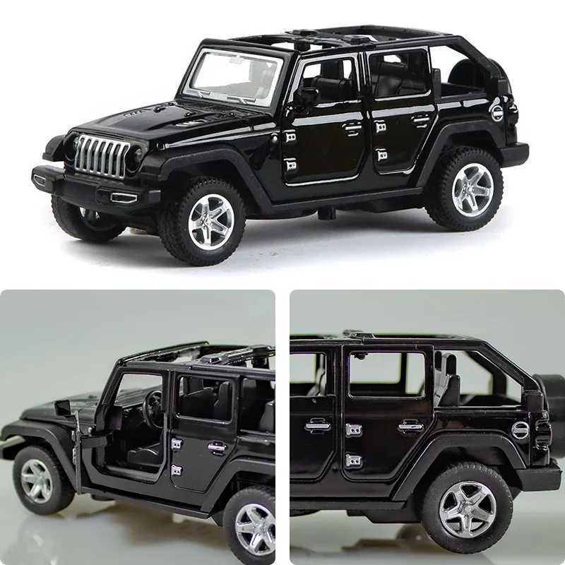Bagged 136 alloy JEEPS Wrangler pull-back off-road car toy imitation off-road pull-back car boys and children toys J251129