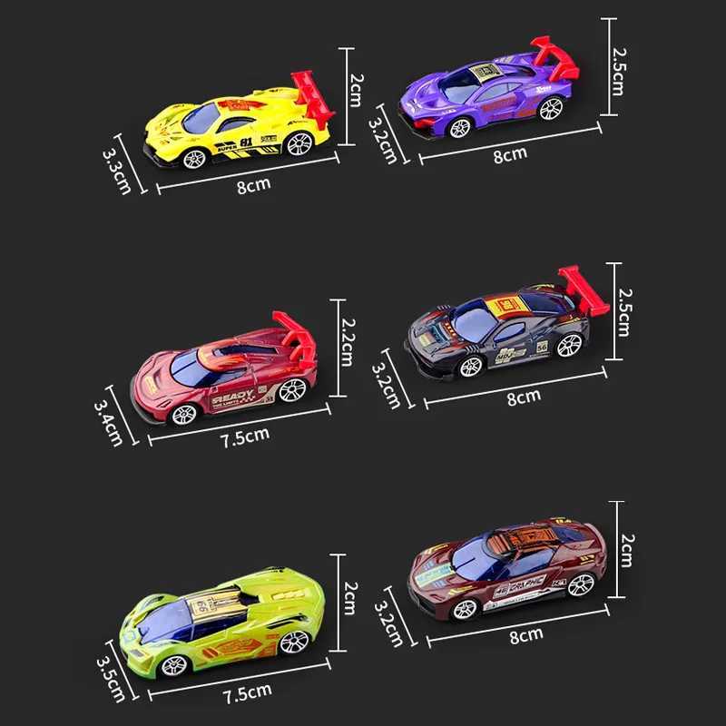 Mini Alloy Car 164 racing Car Model Sliding Little Sports Car Boys New and Unique Sensory Die-Cast Toy for Kids Birthday Gifts J251129