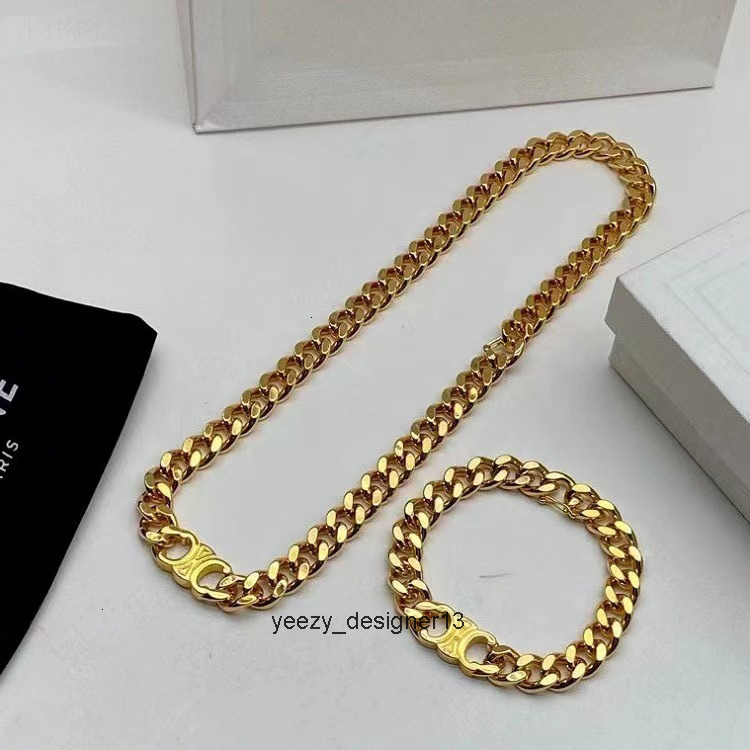 designer earrings bracelet necklace luxury jewelry for men women gold silver woman arc de triomphe simple high end niche design letter fas celineis top celinely SV5Y