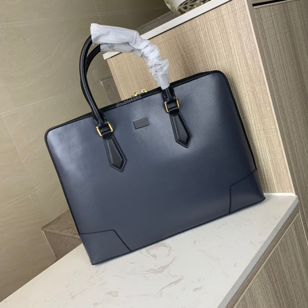 Luxury designer men's briefcase Handbag fashion business briefcase Classic versatile messenger bag Casual crossbody bag Laptop Bag attache case document case