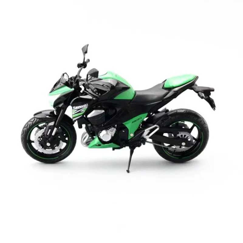 1/12 Kawasaki Ninja Z800 Alloy Racing Cross-country Motorcycle Model Simulation Metal Toy Street Motorcycle Model Childrens Gift J251129