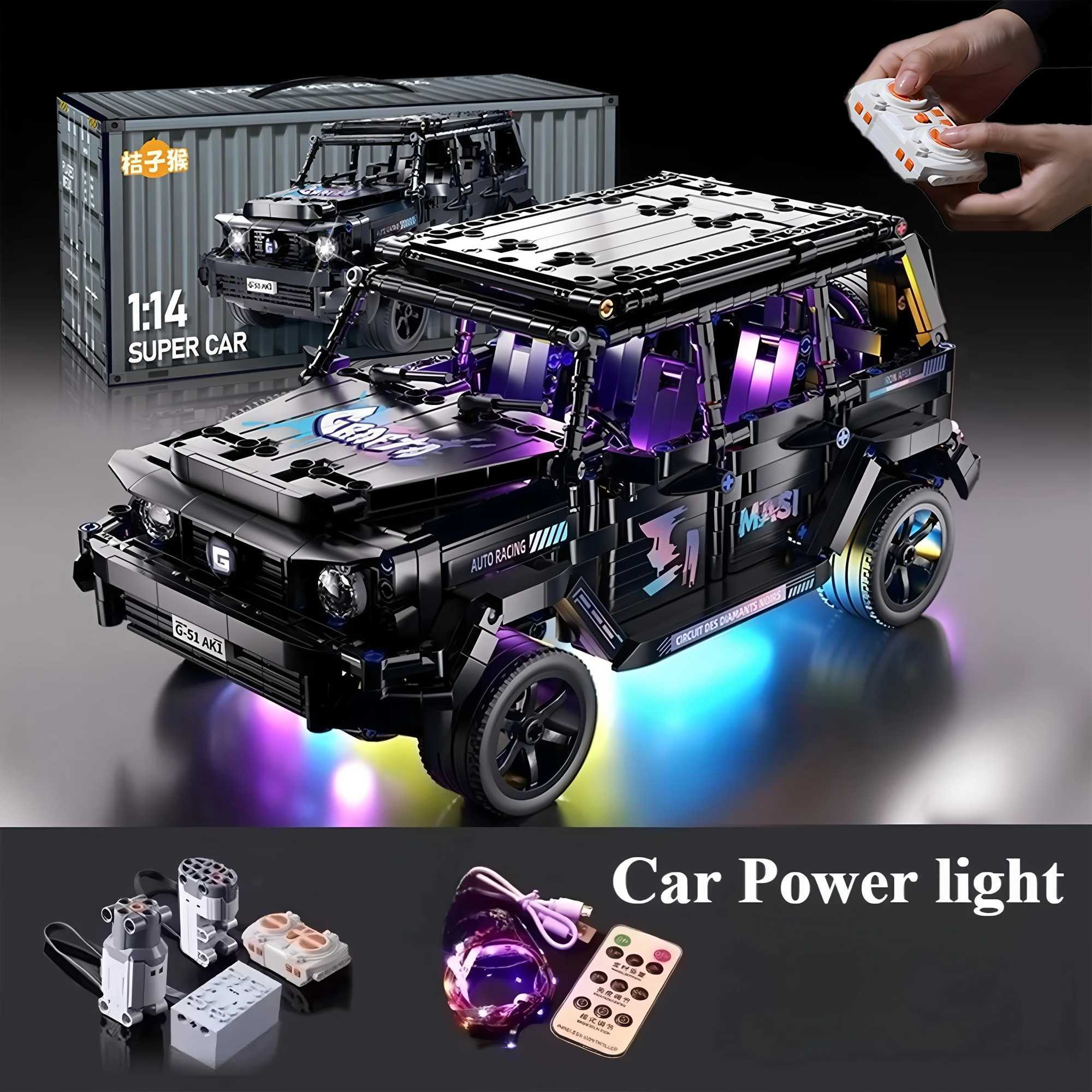 Building blocks Car model sports racing techniques car bricks toys gifts for children and adults 114 J251129