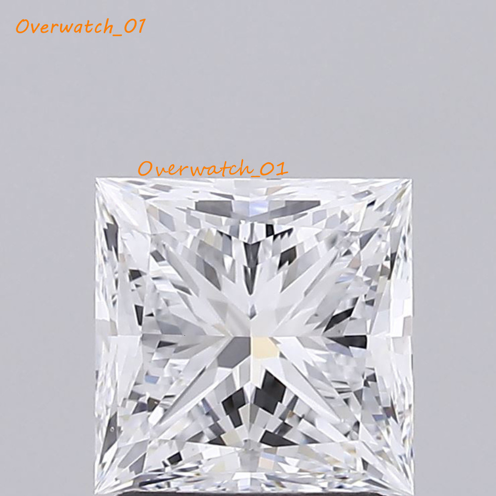 RRP GIA IGI Certified Loose Princess Cut Diamonds 1CT to 3CT DEF Color HPHT CVD Lab Grown Wholesale Diamond Collection