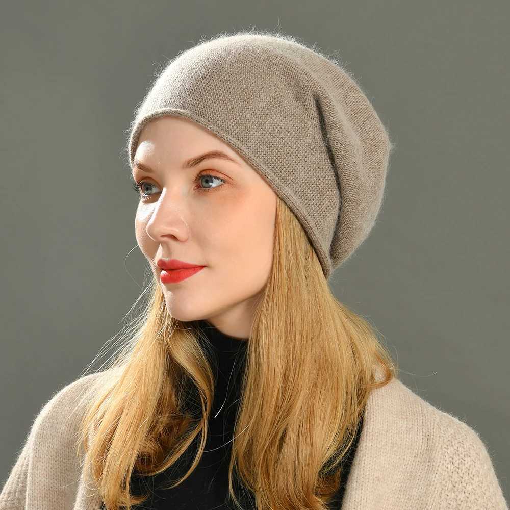 Jxwatcher Cashmere Beanie Hat Women Winter Hats Ladies Crimping Wool Knitted Warm Skullies Beanies For Women Gorros Female CapXJ251129