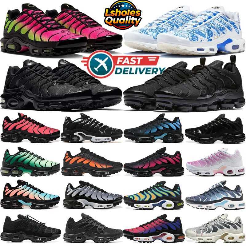 Men Designer Running Shoes Plus Sneakers Womens utility palm trees green white red lisboa barcelona Tuned Outdoor Trainers Sneakers Chaussures