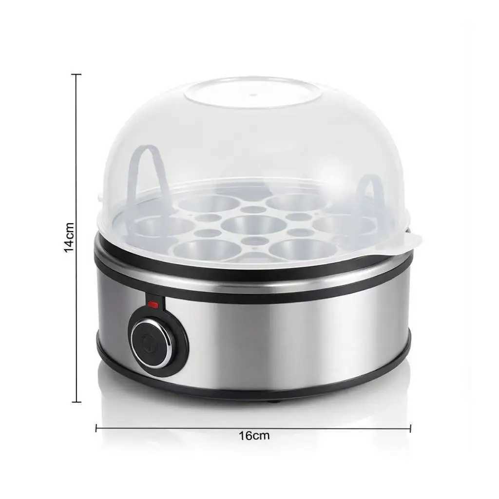 350W 7-Egg Electric Multi-Function Egg Boiling Device Quick Egg Boiling Single-Iayer Covered Breakfast Steaming Egg Machine C251129