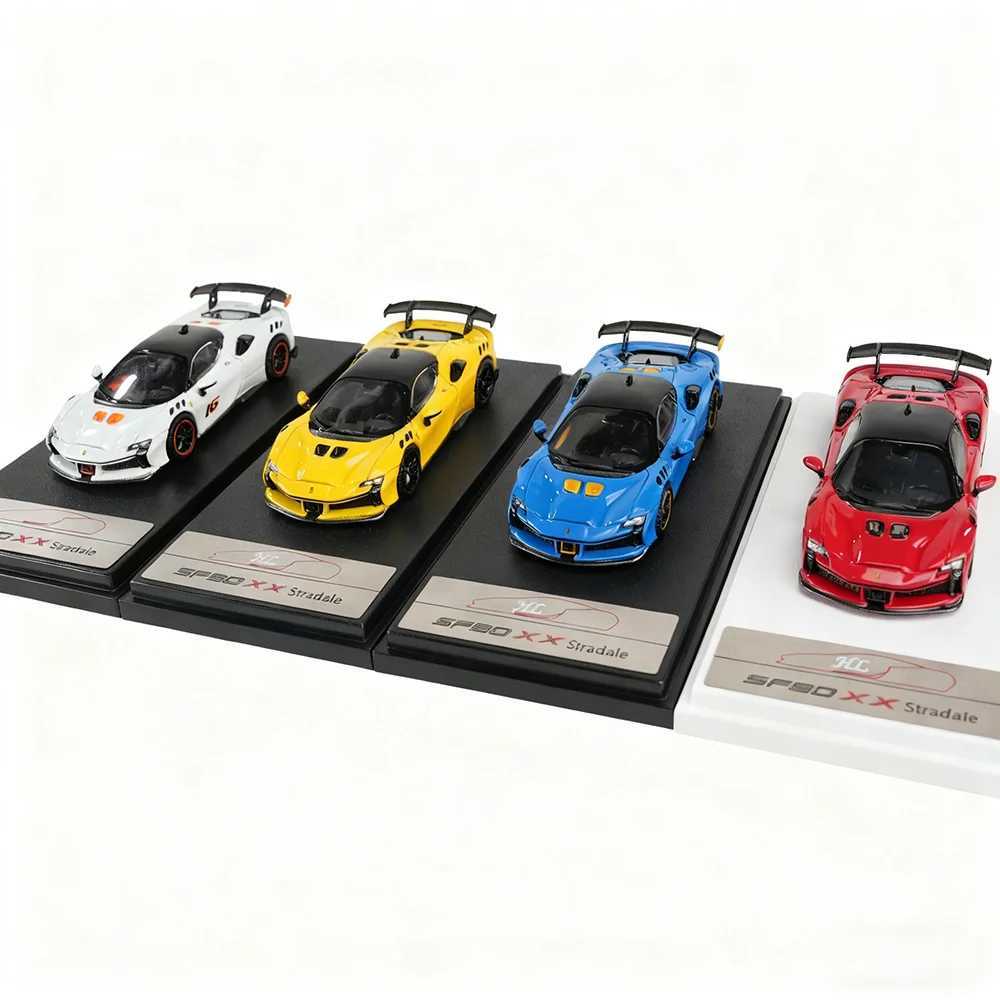 New Arrival 1/64 Model Car Diecast Alloy For SF90 Supercar Model Highly Realistic Detail Miniature Collectible Display Gift J251129