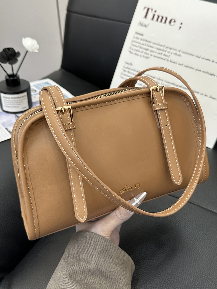 Best Selling 2025 Women's Shoulder Bag - Korean Vintage Soft Pillow Handbag, Versatile Minimalist Design for Work/Commute, Durable + Free Shippin