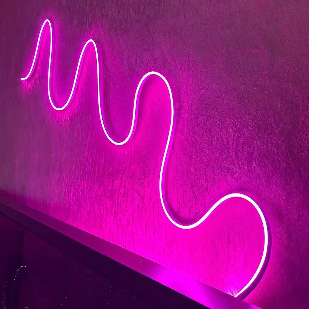 USB LED Neon Rope Lights RGB Led Strip Lights with Remote Color Changing Flexible Led Light Strip Gaming 5V Neon Lights M251129