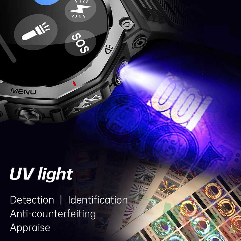 New For T-Rex 3 Gps Smart Watch 10ATM Waterproof 525mAh Battery Call Flashlight Military Sports Smartwatch Men M251129 - view 4