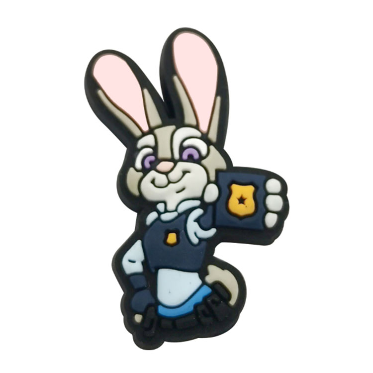 cute cartoon animal shoe charms clog shoe flowers garden decoration buckle shoe part accessories pin