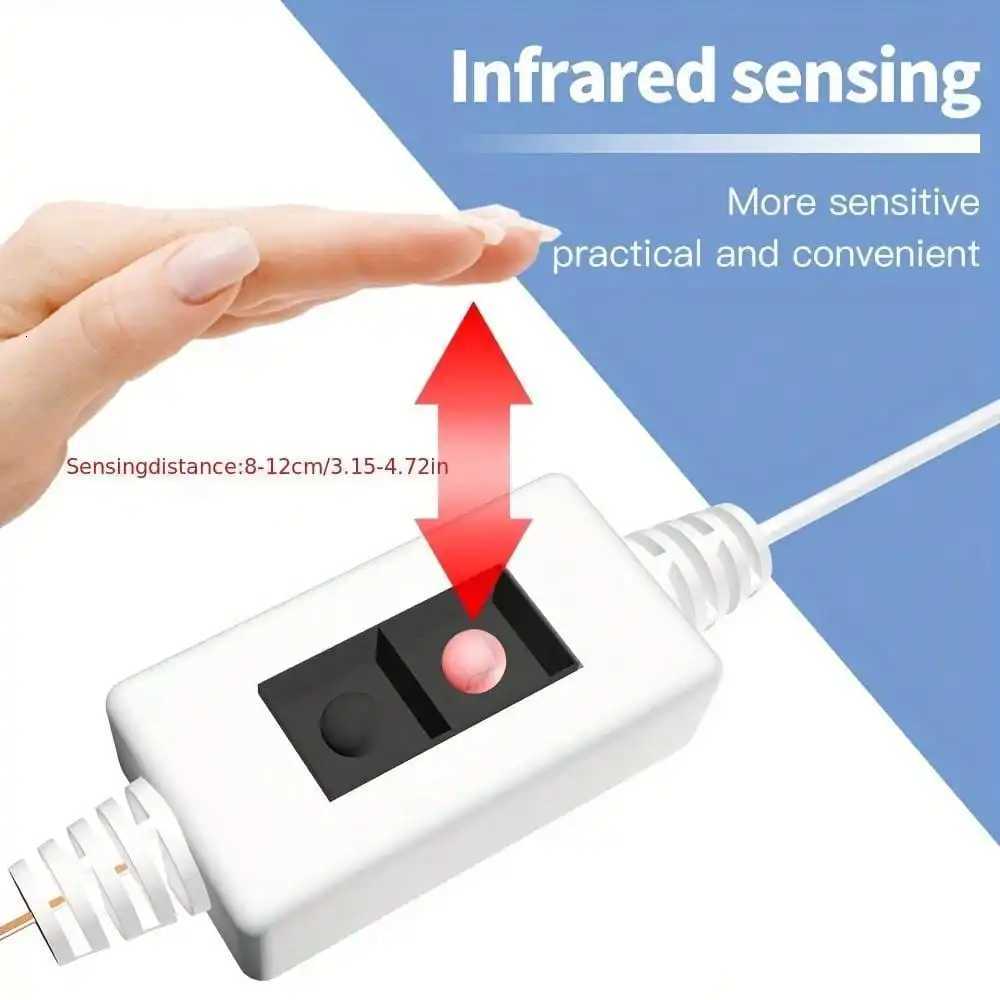 Induction handheld LED light strip 60 lamp beads/meter USB 5V 2835 white light/warm light strip for bedroom home kitchen wardrob M251129