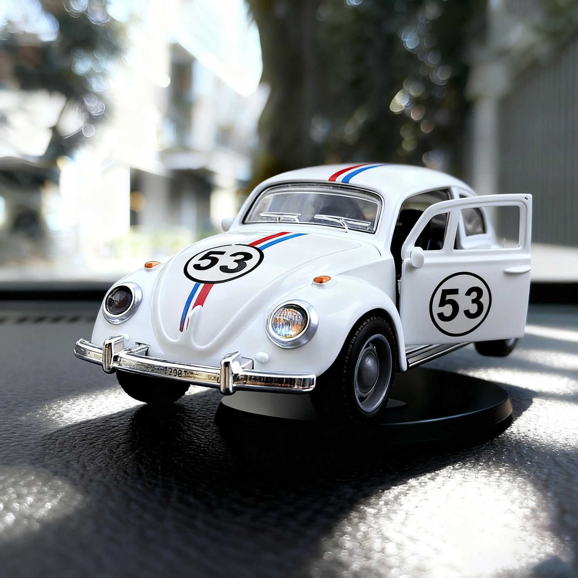 Drift Rotating Ornaments Car Toy Model For Beetle Classic Car Model Ornament Fun Child Men Gift Car Center Console Decoration J251129