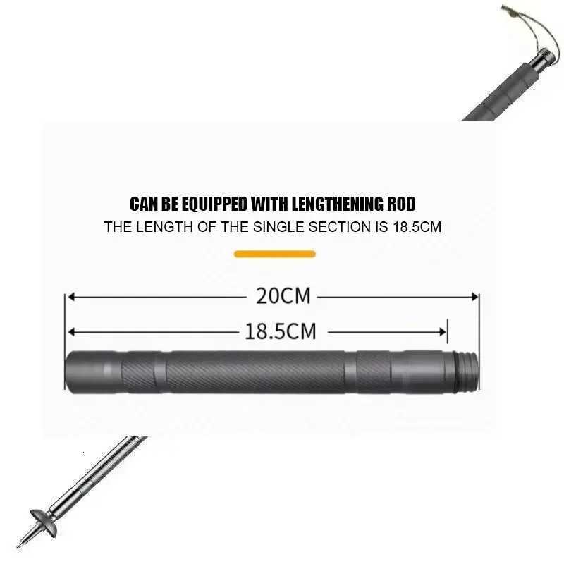 CEOI GWOK Durable Walking Stick Lightweight Foldable Aluminum Alloy Hiking Sticks Outdoor Adventures 5-7 Section Trekking Poles X251128