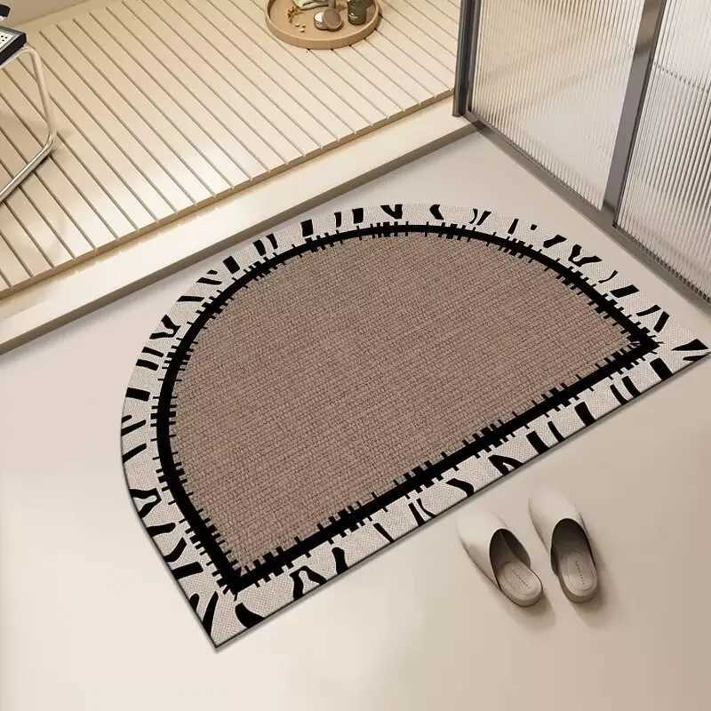Diat d cushion toilet door floor mat non-slip quick-drying bathro absorbent floor mat toilet door mat foot mat H251129