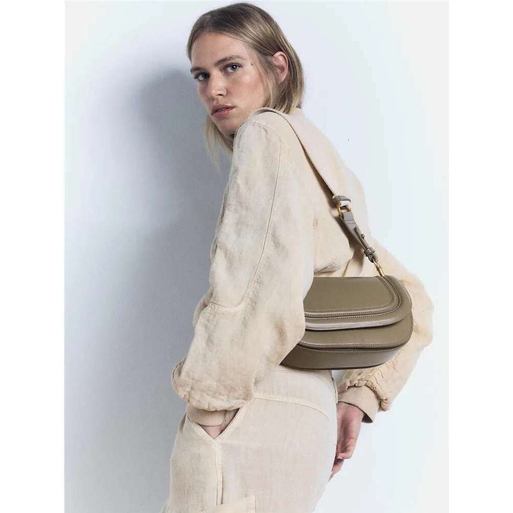 Fashion Saddle Crossbody Bags For Women Casual Wide Strap Underarm Shoulder Bag Female PU Leather Handbags Bolsos Mujer