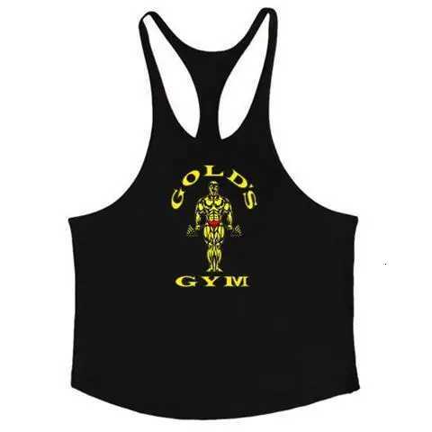Fashion Cotton Muscle Bodybuilding Fitness Suspender Vest Sports Mens Cotton Loose Sportswear Slim Vest Muscle Fitness Clothing T260428