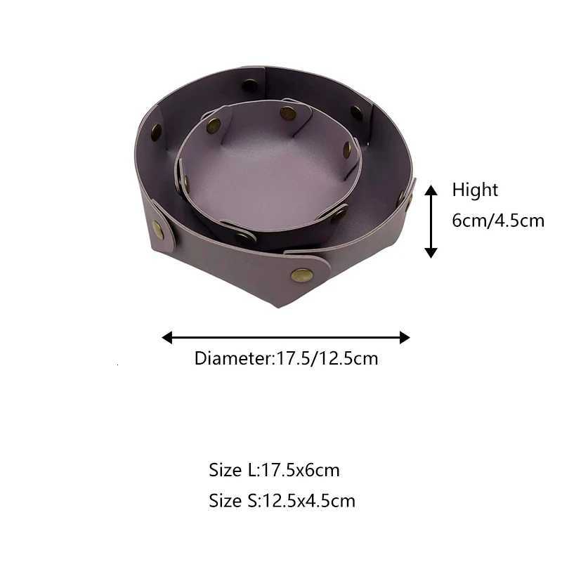 Leather Cosmetic Key Wholesale Jewelry Storage Box for Home Living Room Portable Luxury Storage Box Y251129