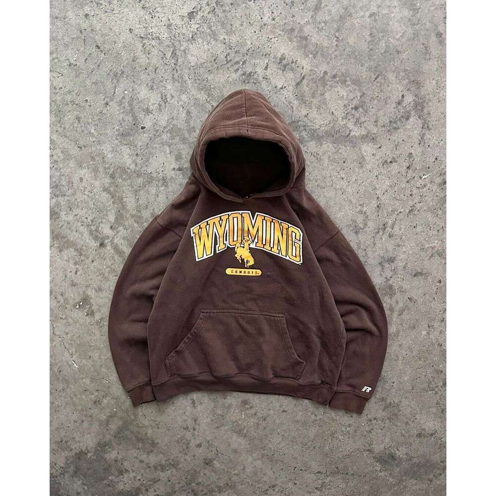 akimbo club WYOMING HOODIE American casual hoodie unisex