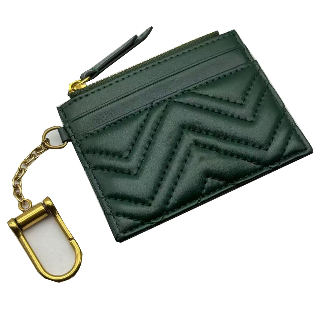 Classic high-quality luxury designer wallet, fashionable women's wallet, zipper wallet, leather wallet, credit card clip free delivery