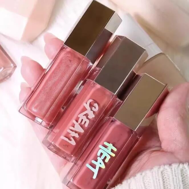 Makeup Lipgloss 9ml Bomb Cream Heat High Shine Lip Gloss Glitter Moisturizing Lips Plumper Luminizer Long Lasting Liquid Lipstick Jelly Oil iti C