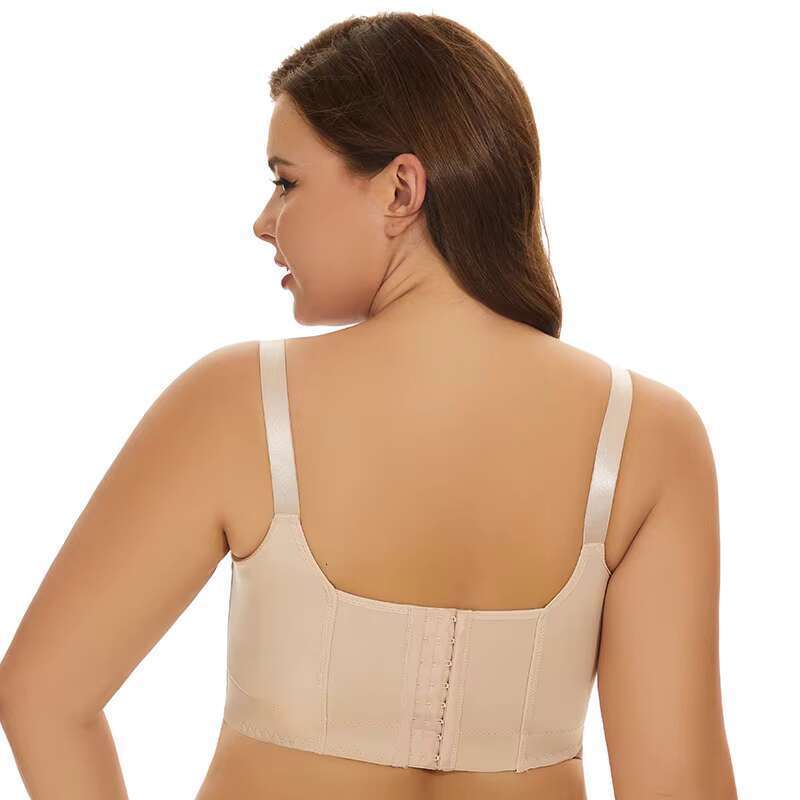 DHEssentials King Mcgreen Star Full Coverage Push up Bras Hide Back Deep Cup Shapewear Fat Smoothing Uplift Underwire Bra for Big Bust