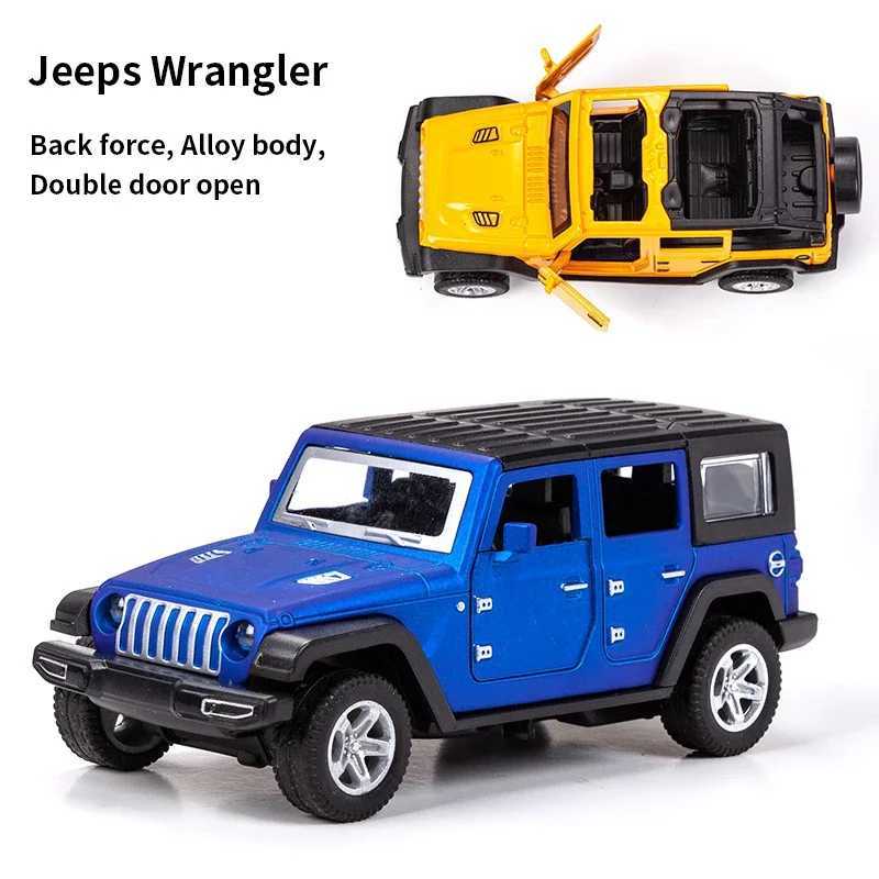 Bagged 136 alloy JEEPS Wrangler pull-back off-road car toy imitation off-road pull-back car boys and children toys J251129